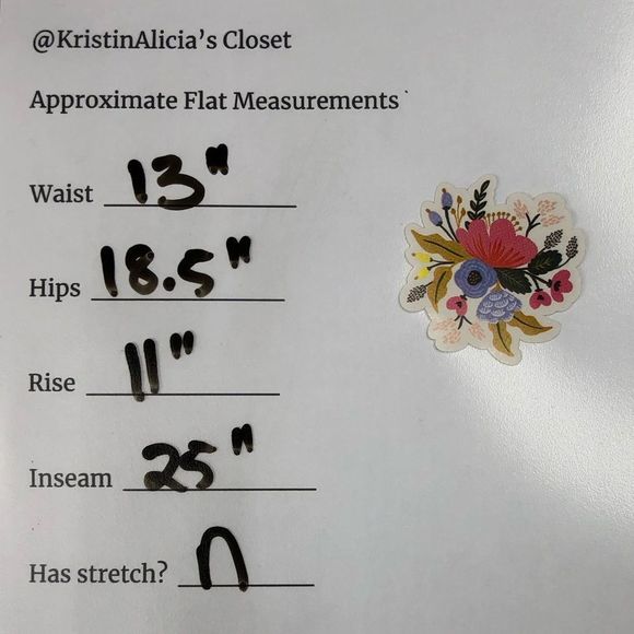 Juicy Couture High Rise White Blue Stripe Girlfriend Jeans with Studded Detail - Picture 13 of 14